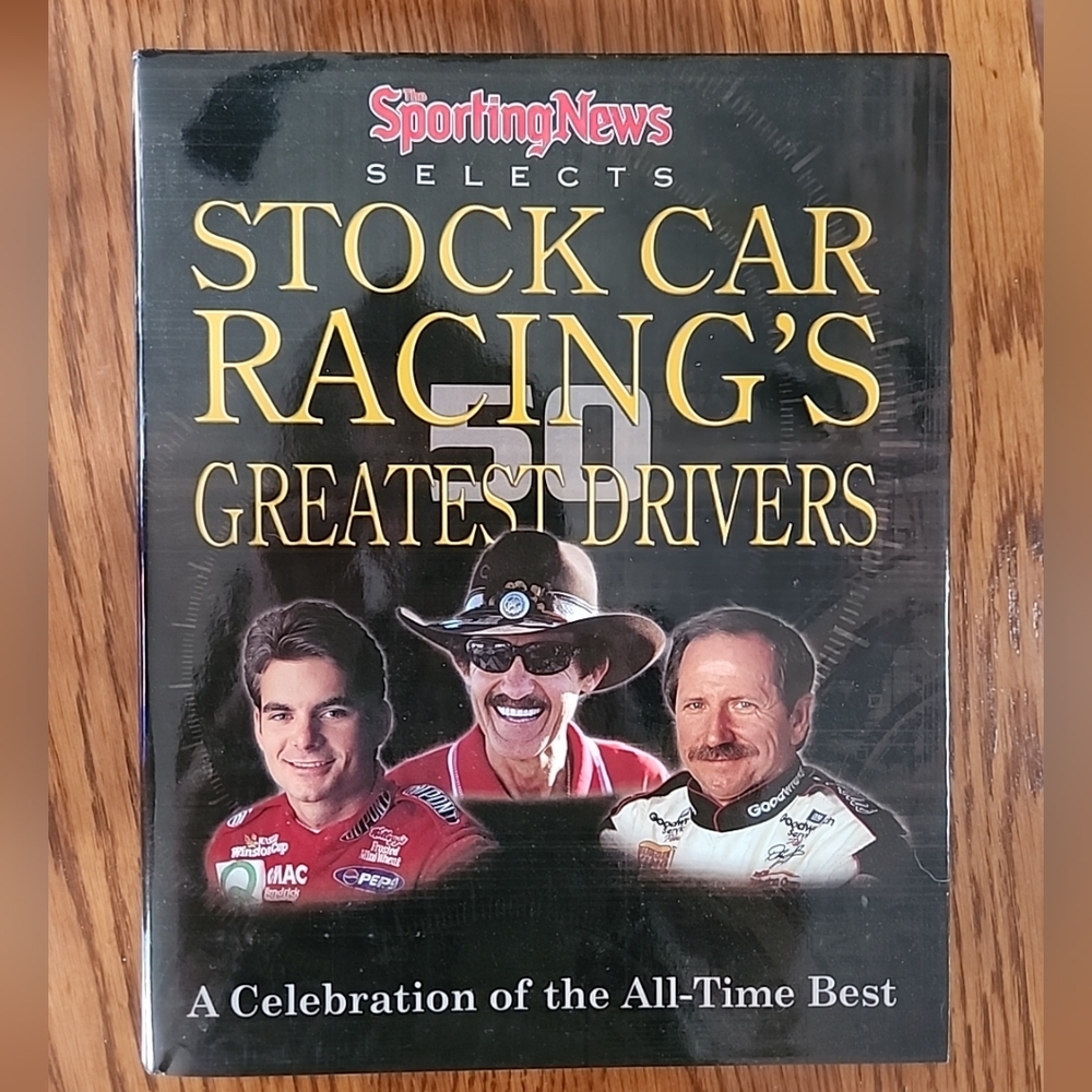 The Sporting News Selects Stock Car Racing's 50 Greatest Drivers Hardcover Book